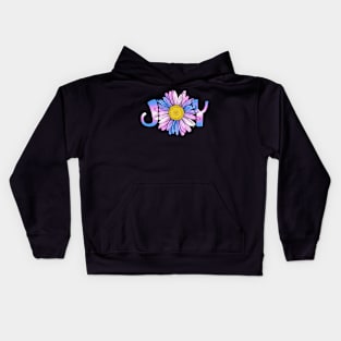 Trans Joy Daisy Kids Hoodie